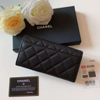 Chanel Caviar Quilted Gusset Flap Wallet — view 5
