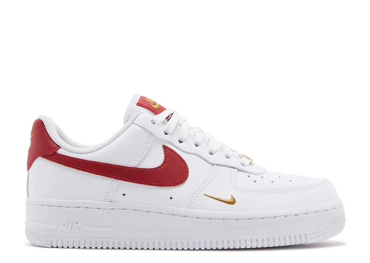 Nike Air Force 1 Essential Low ‘White Gym Red’ Everlasting Sneaker — view 1