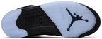 Air Jordan 5 Metallic Black — view 5