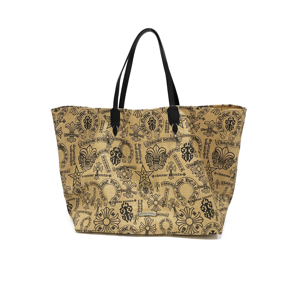 Chrome Hearts Straw Beach Bag — view 1