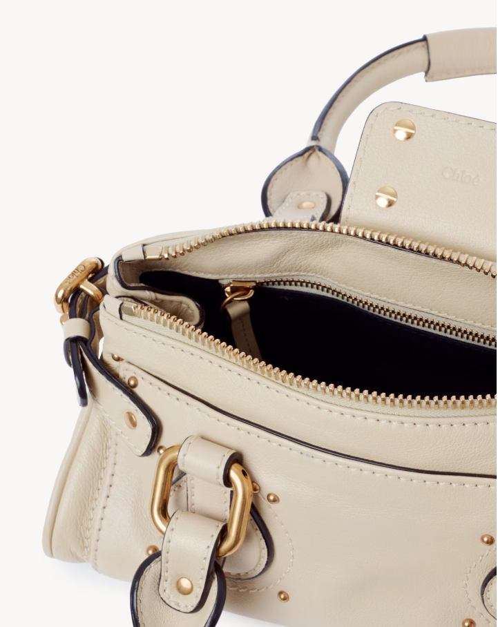 Chloe Small Paddington Bag in Grained Leather — view 8