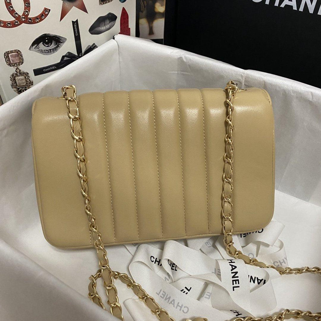 Chanel Vertical Quilted Flap Bag — view 4