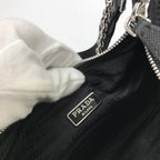 Prada Re-Edition 2005 Re Nylon Bag - Black — view 7