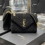 YSL Envelope Bag 24CM - Black — view 1