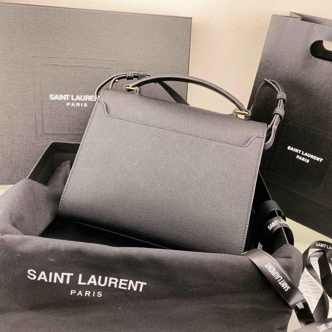 YSL Cassandra Mini Top Handle Bag — view 2