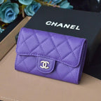 Chanel Wallet - Purple — view 1