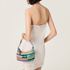 Miu Miu Multicolor Crochet Pouch - Multicolored — view 6