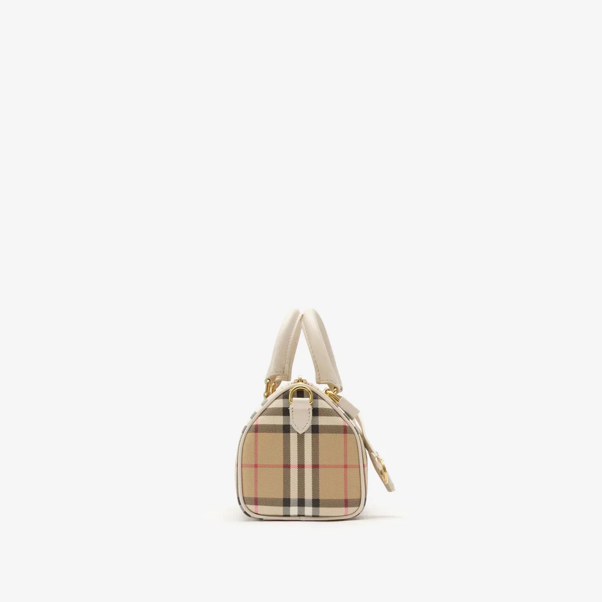 Burberry Mini Check Bowling Bag — view 2
