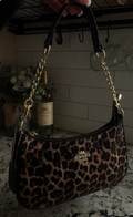 Cheetah Print Shoulder Bag — view 1