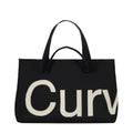 Curves Knit Tote (Black) — view 1