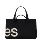 Curves Knit Tote (Black) — view 2