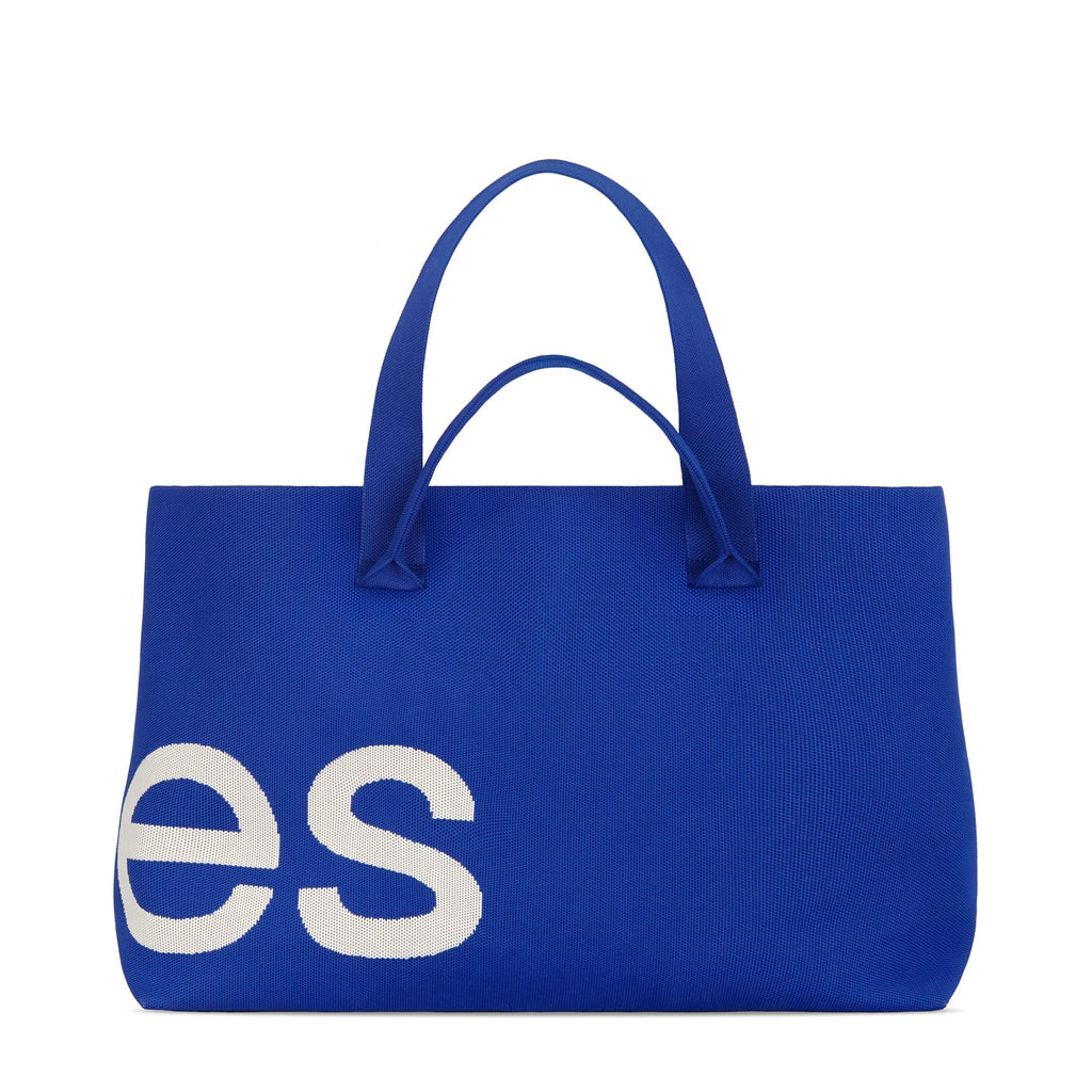 Curves Knit Tote (Sapphire) — view 2