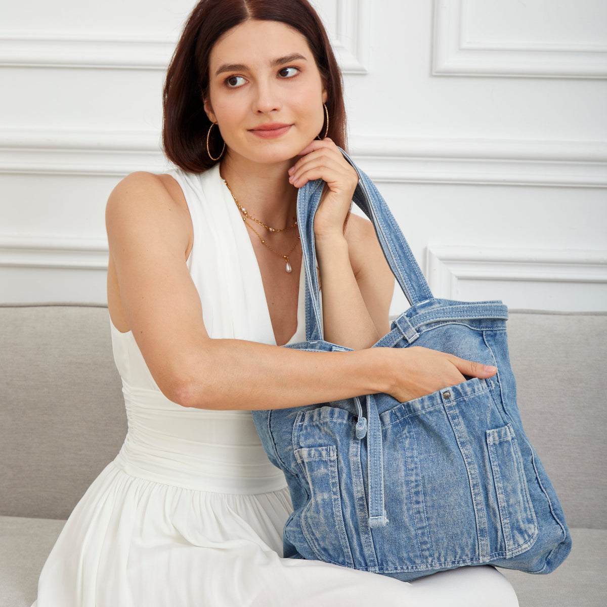 The Zoe Tote Bag — view 11