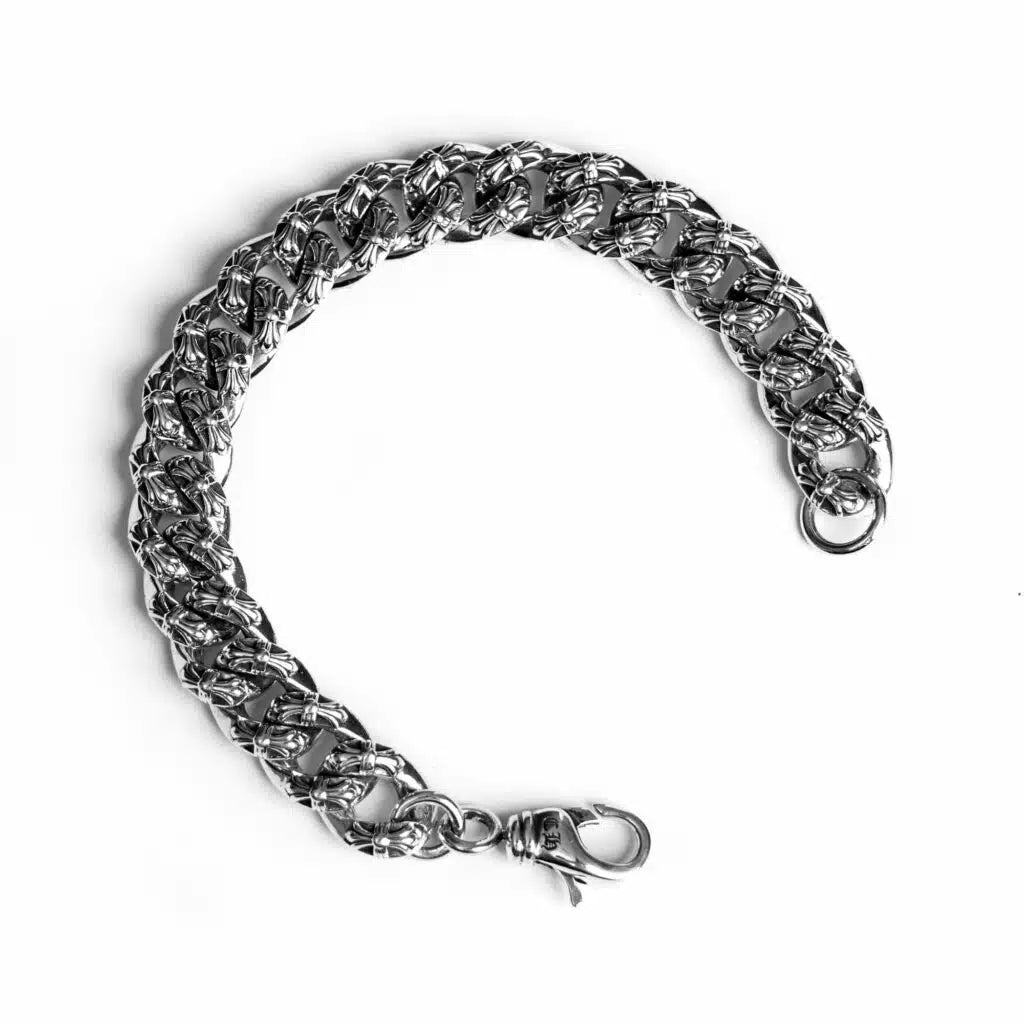 Chrome Hearts BABYFAT FANCY CHAIN CLIP BRACELET — view 6