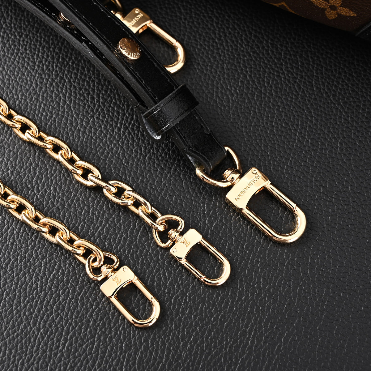 Louis Vuitton Monogram Canvas Pochette Shoulder Bag — view 11