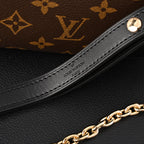 Louis Vuitton Monogram Canvas Pochette Shoulder Bag — view 5