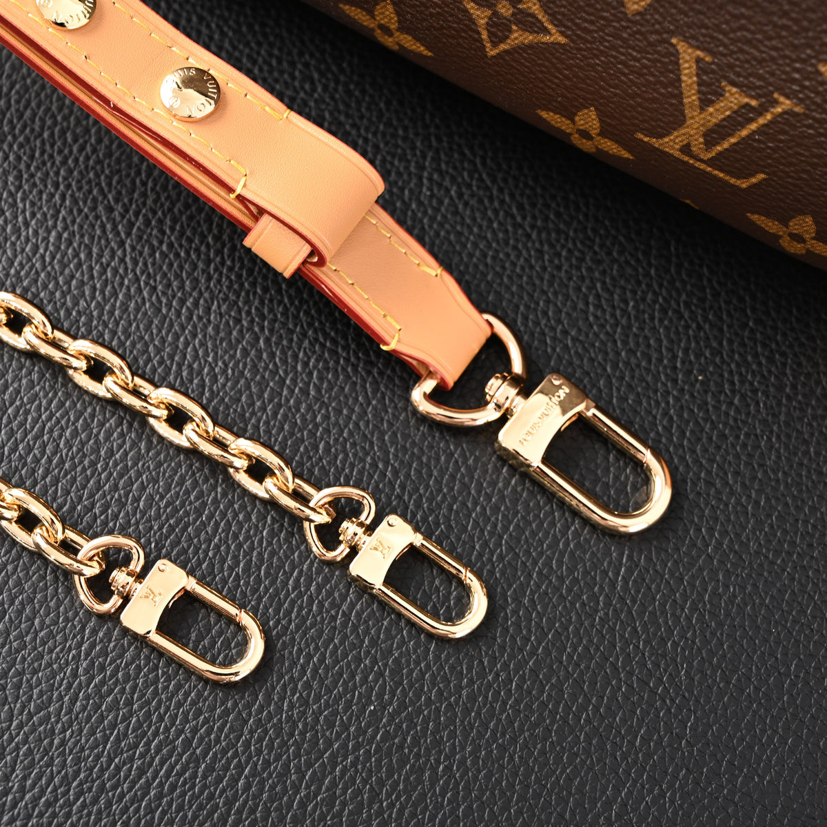 Louis Vuitton Monogram Canvas Shoulder Bag — view 16