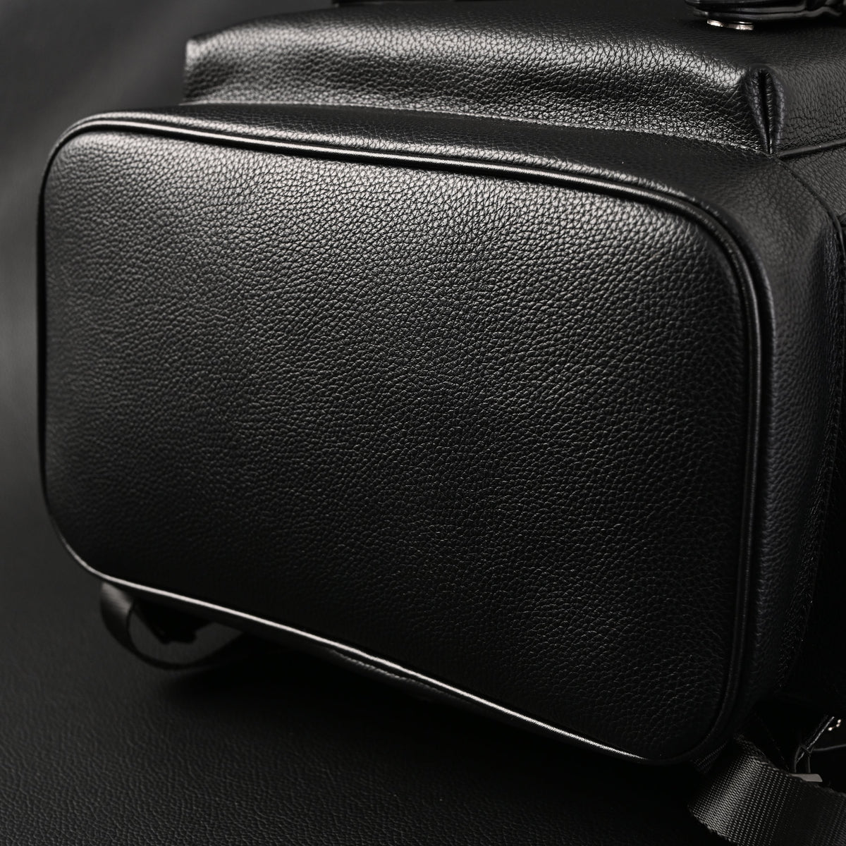 Prada Nylon & Leather Multi-Pocket Backpack – Black - Classic Black — view 10