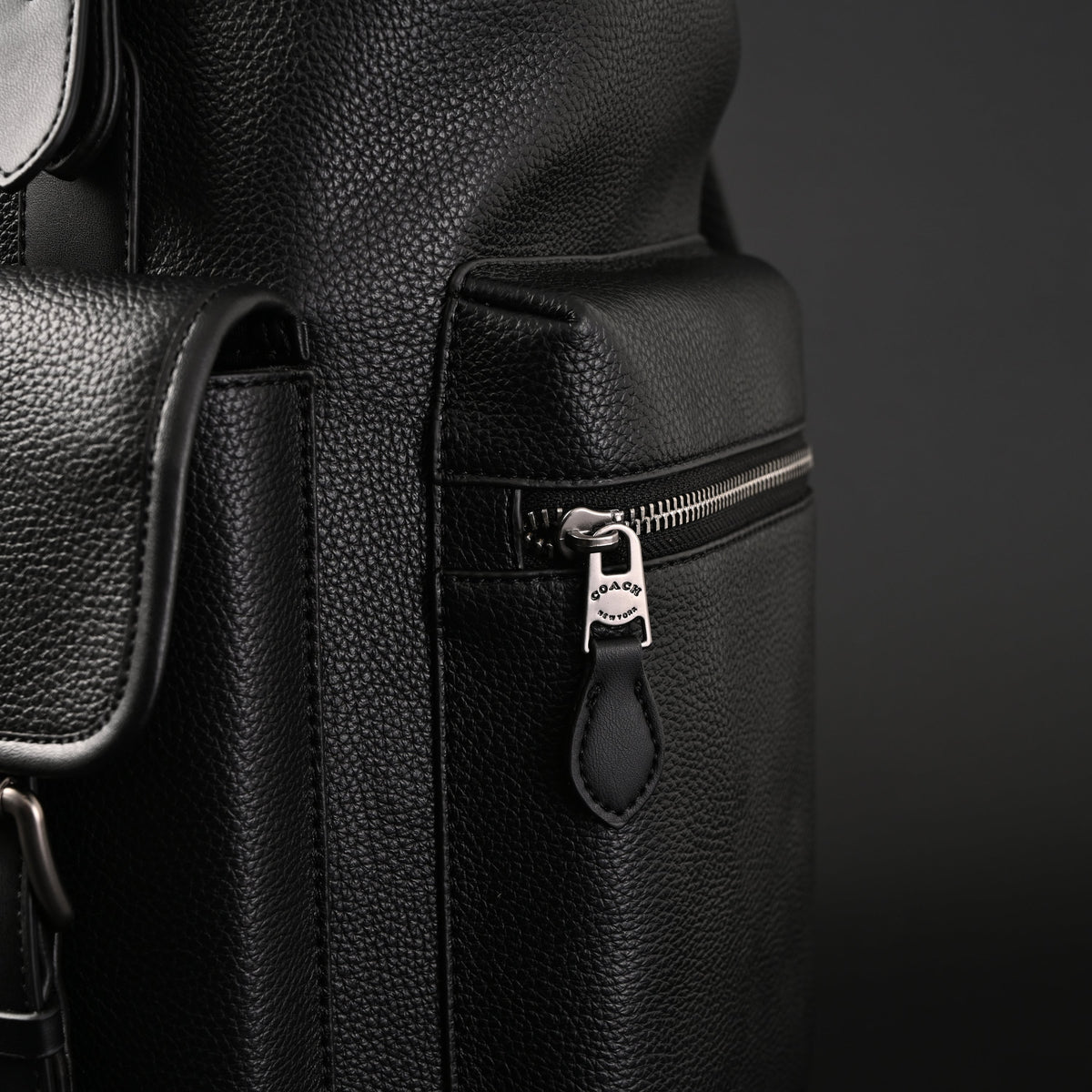Prada Nylon & Leather Multi-Pocket Backpack – Black - Classic Black — view 15