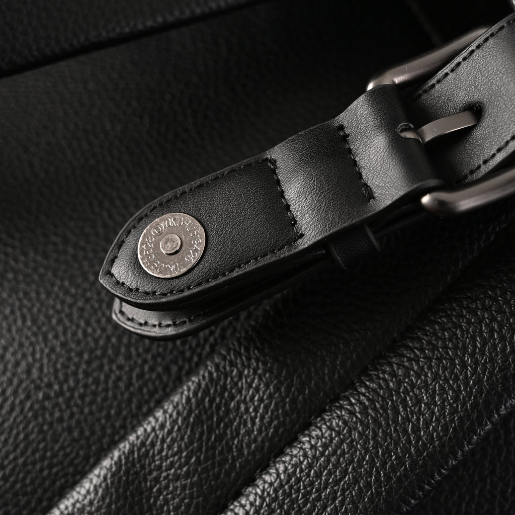 Prada Nylon & Leather Multi-Pocket Backpack – Black - Classic Black — view 12