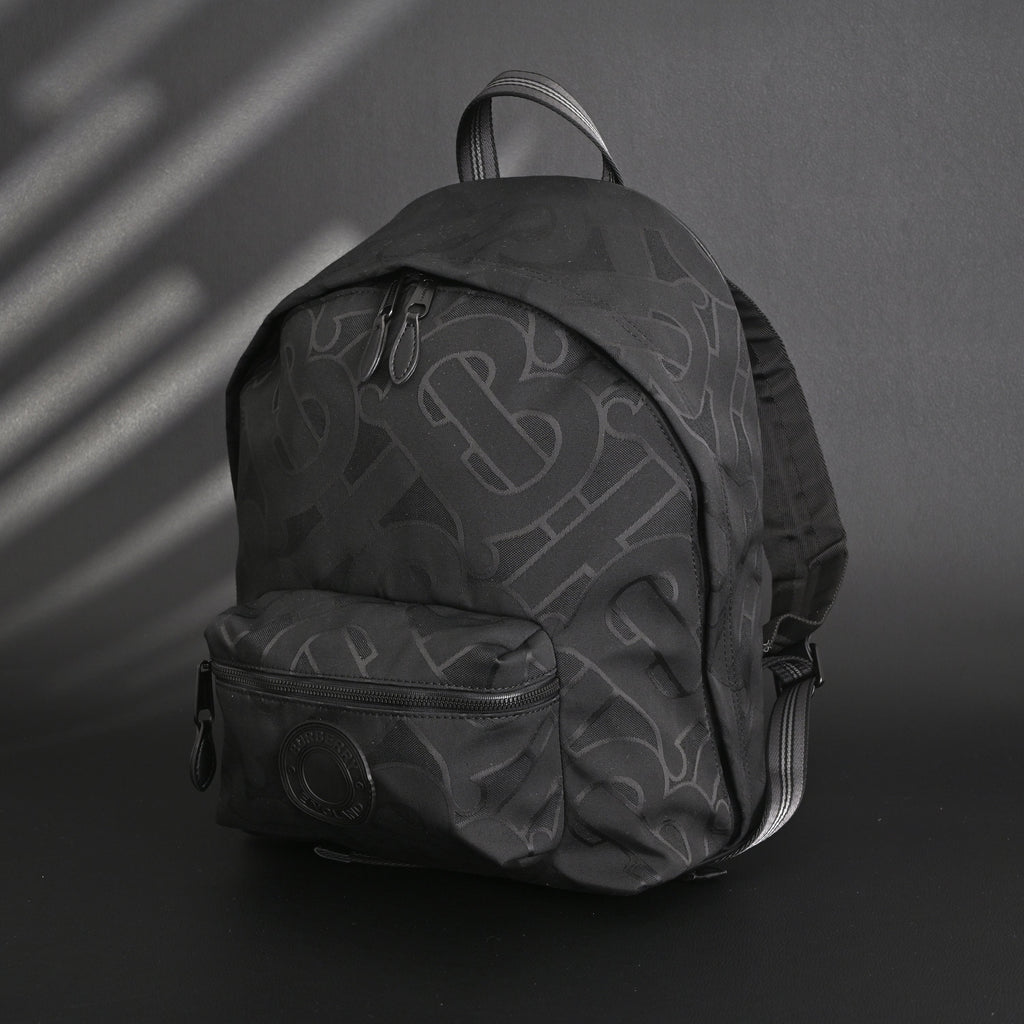 Burberry Monogram Black Nylon Backpack — view 6