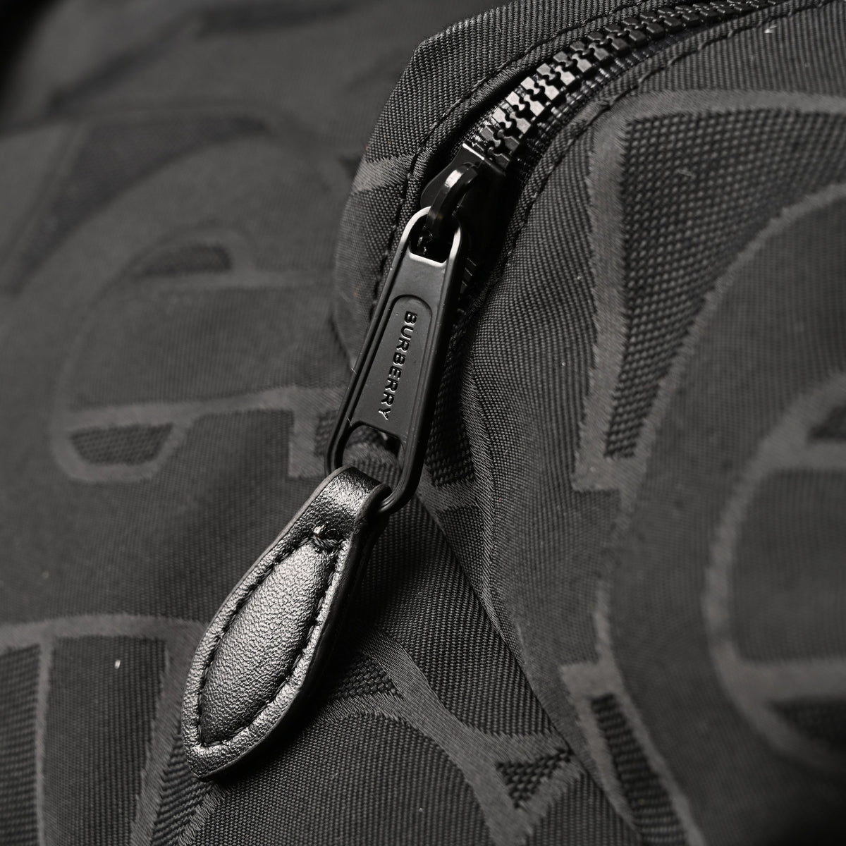 Burberry Monogram Black Nylon Backpack — view 11