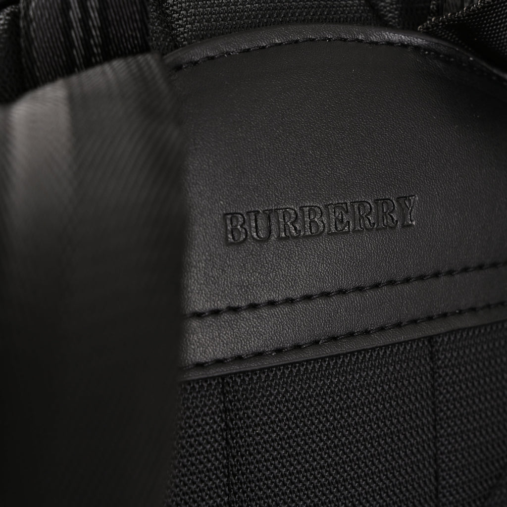 Burberry Monogram Black Nylon Backpack — view 12