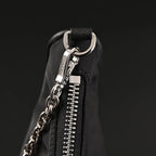 Prada Re-Edition 2005 Nylon Shoulder Bag – Black - Black with Silver-Tone Hardware — view 2