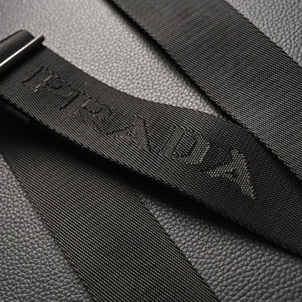 Prada Re-Edition 2005 Nylon Shoulder Bag – Black - Black with Silver-Tone Hardware — view 6
