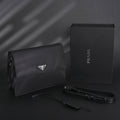 Prada Nylon Black Messenger Bag — view 1