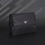 Prada Nylon Black Messenger Bag — view 2