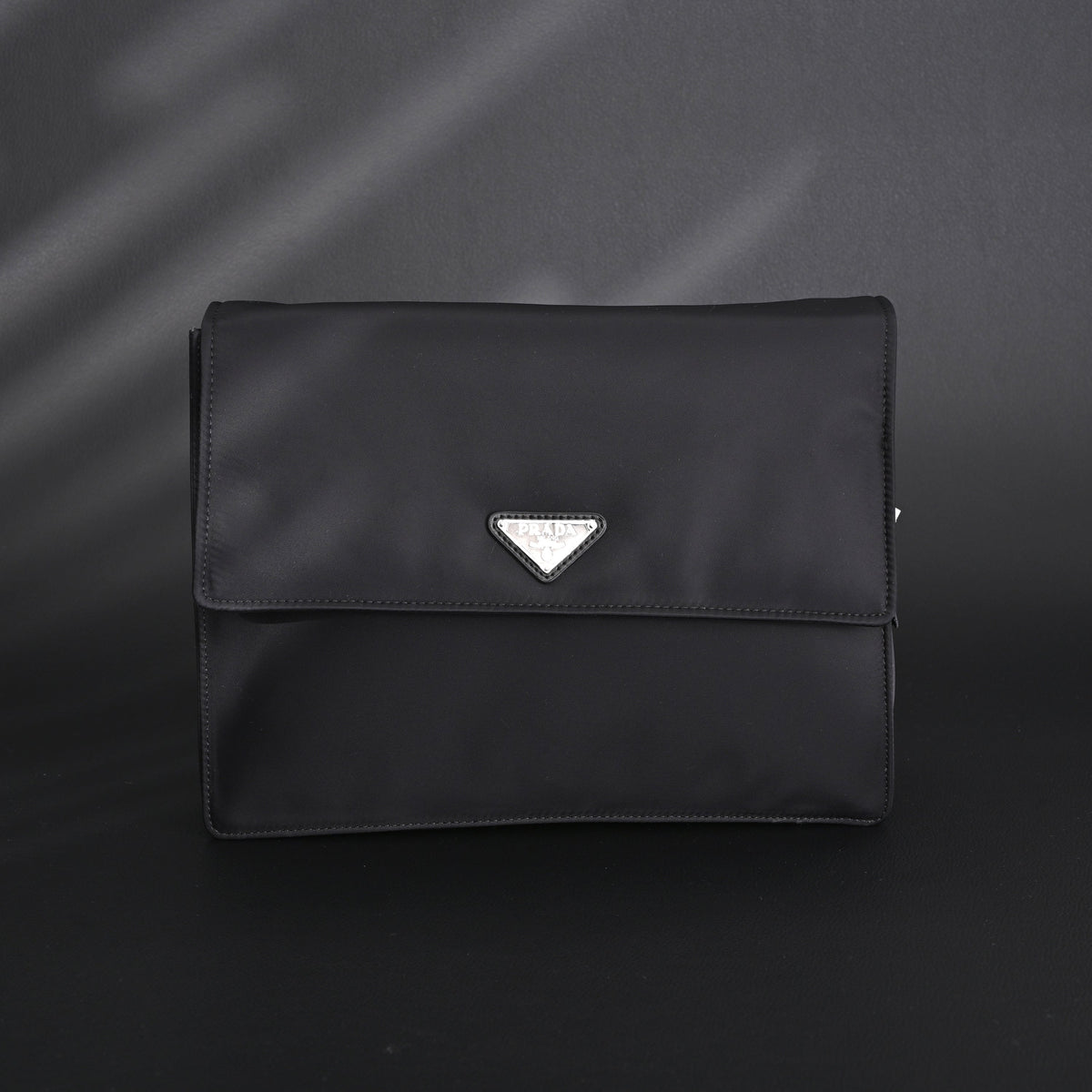 Prada Nylon Black Messenger Bag — view 3