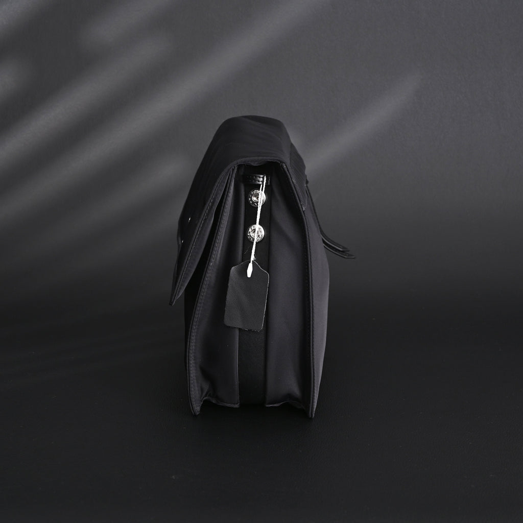 Prada Nylon Black Messenger Bag — view 6