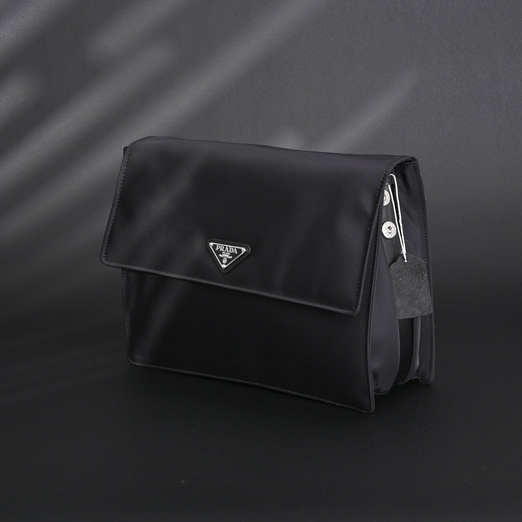 Prada Nylon Black Messenger Bag — view 7