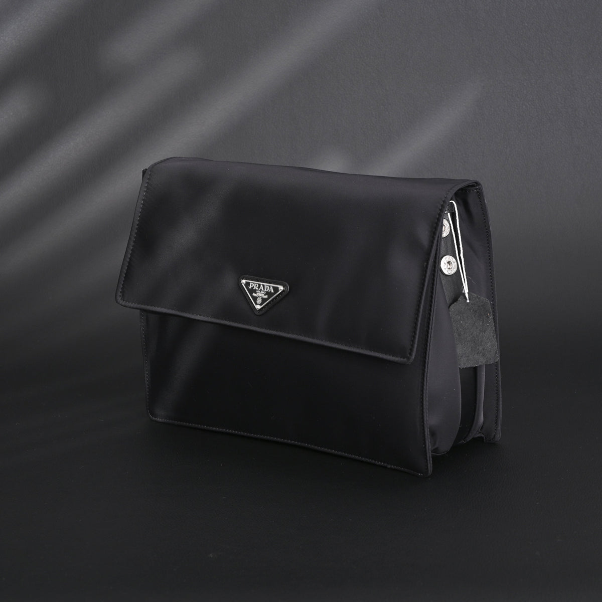 Prada Nylon Black Messenger Bag — view 7