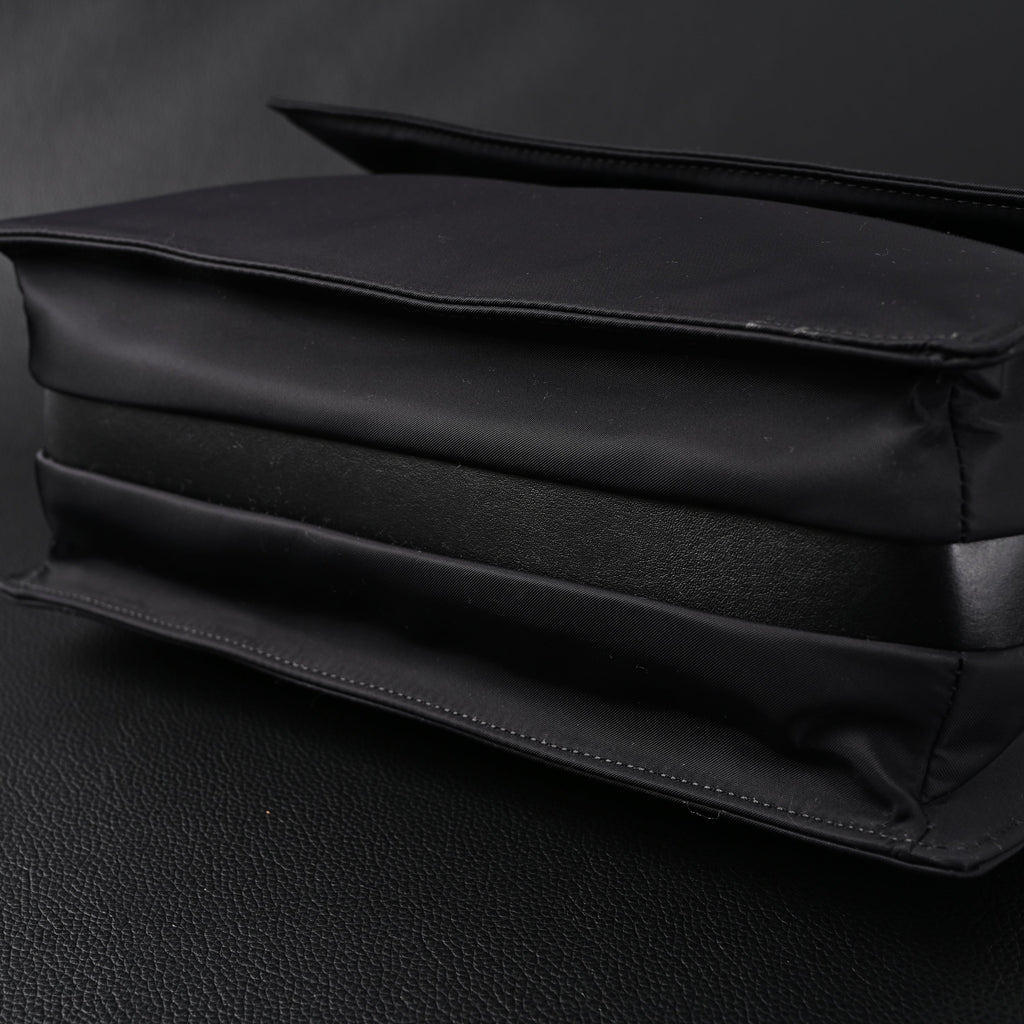 Prada Nylon Black Messenger Bag — view 8