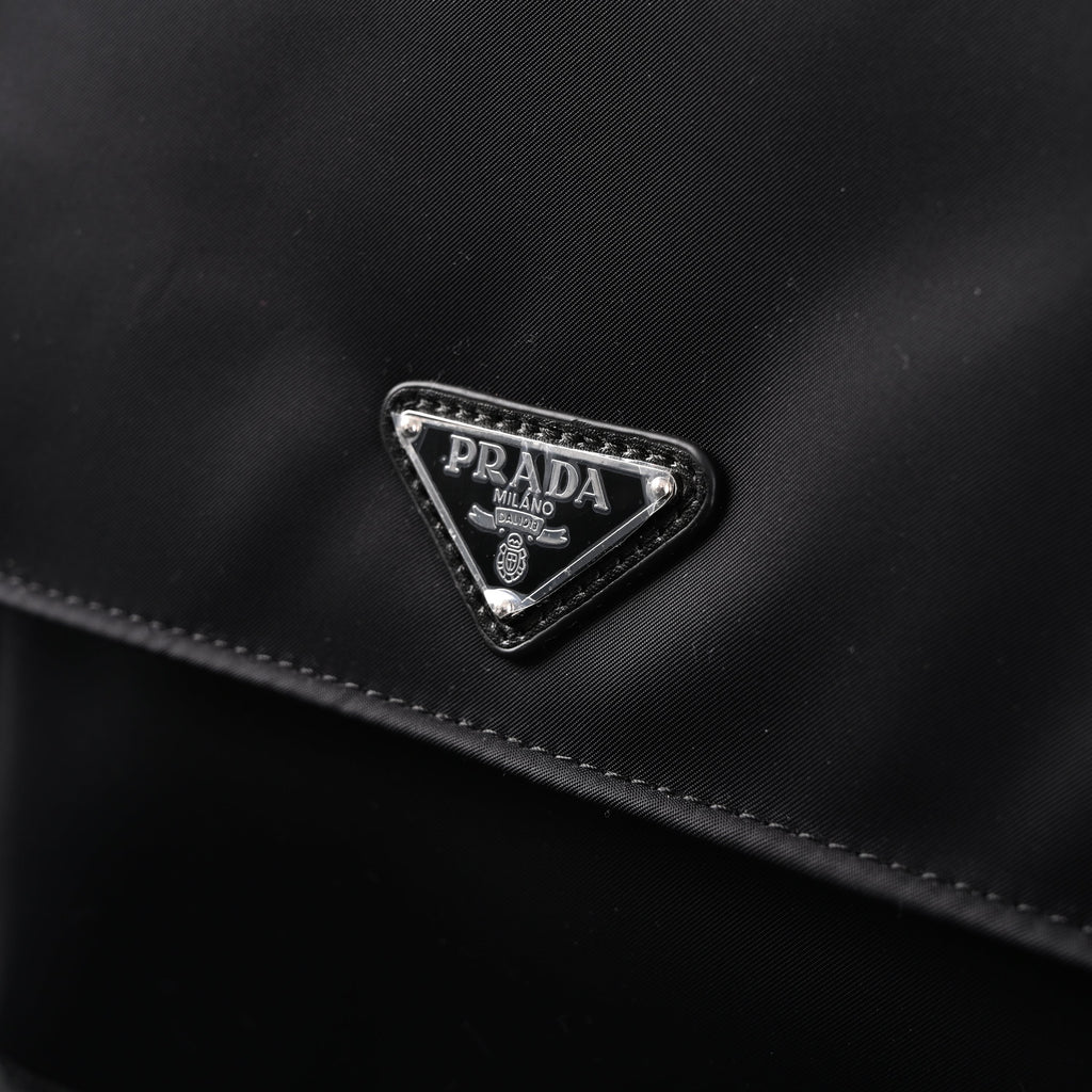 Prada Nylon Black Messenger Bag — view 9