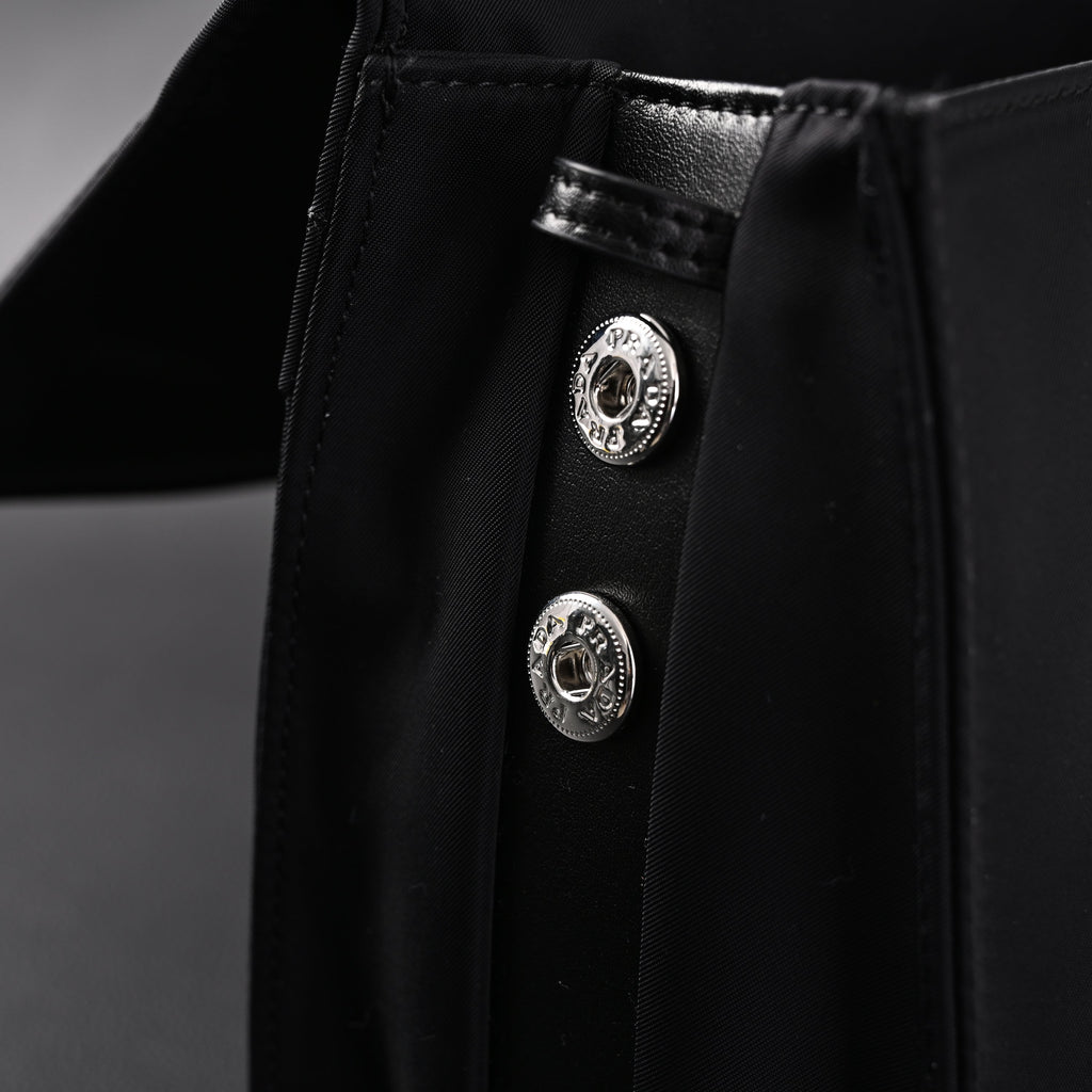 Prada Nylon Black Messenger Bag — view 12