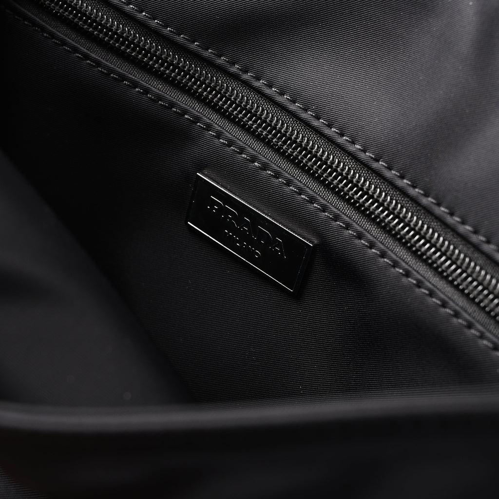 Prada Nylon Black Messenger Bag — view 14