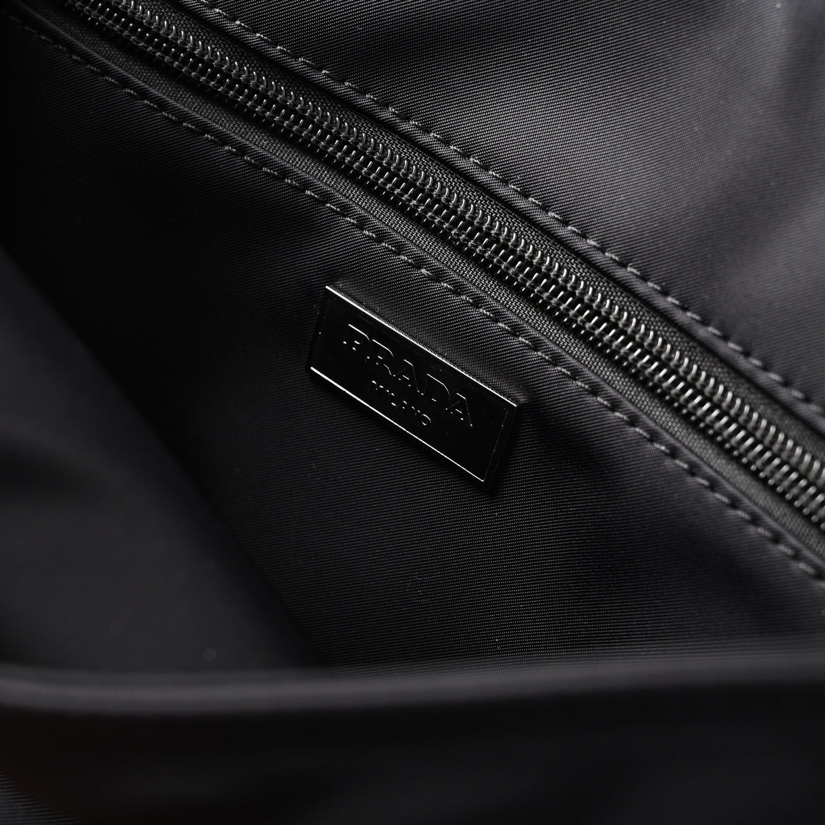 Prada Nylon Black Messenger Bag — view 14
