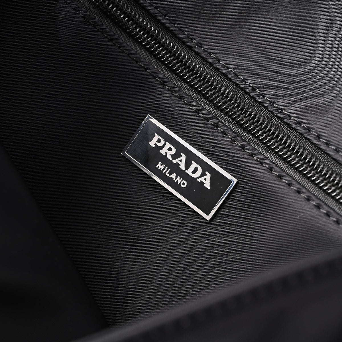 Prada Nylon Black Messenger Bag — view 15