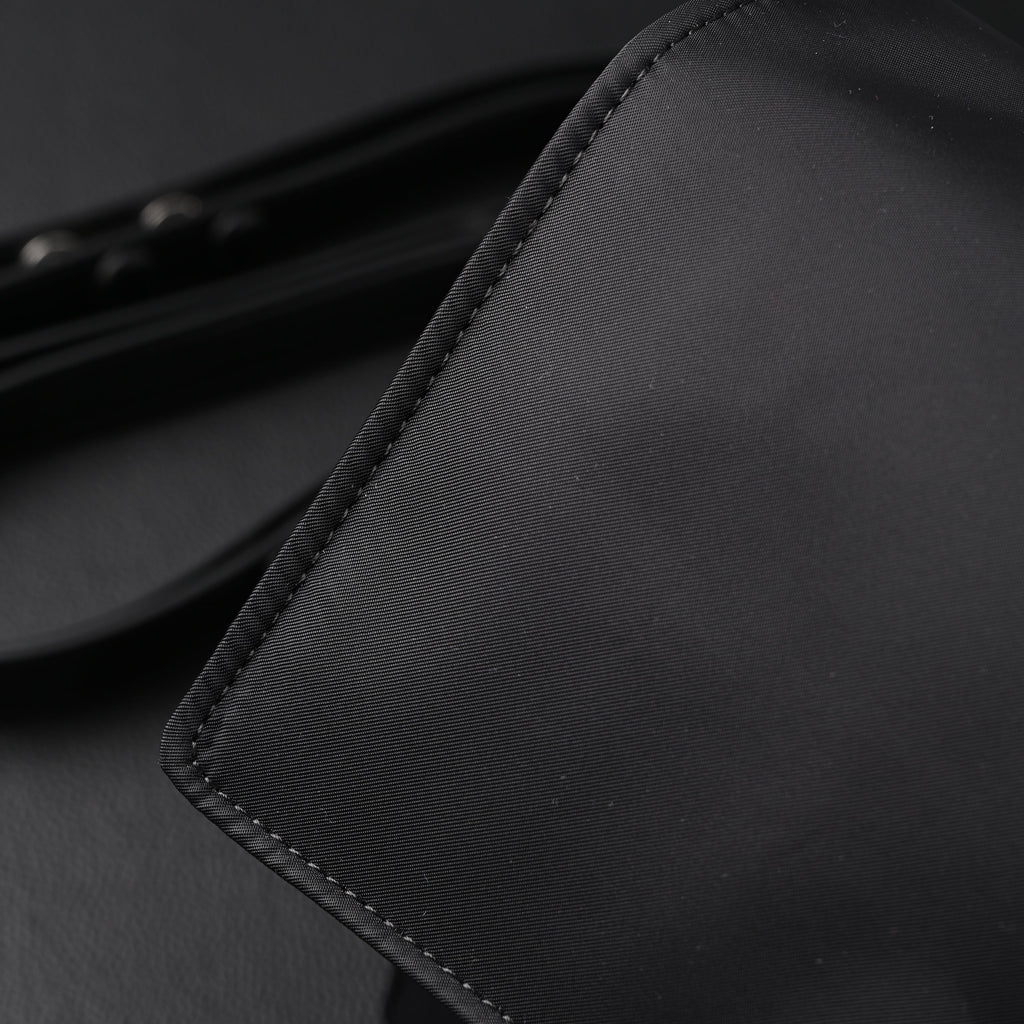 Prada Nylon Black Messenger Bag — view 17