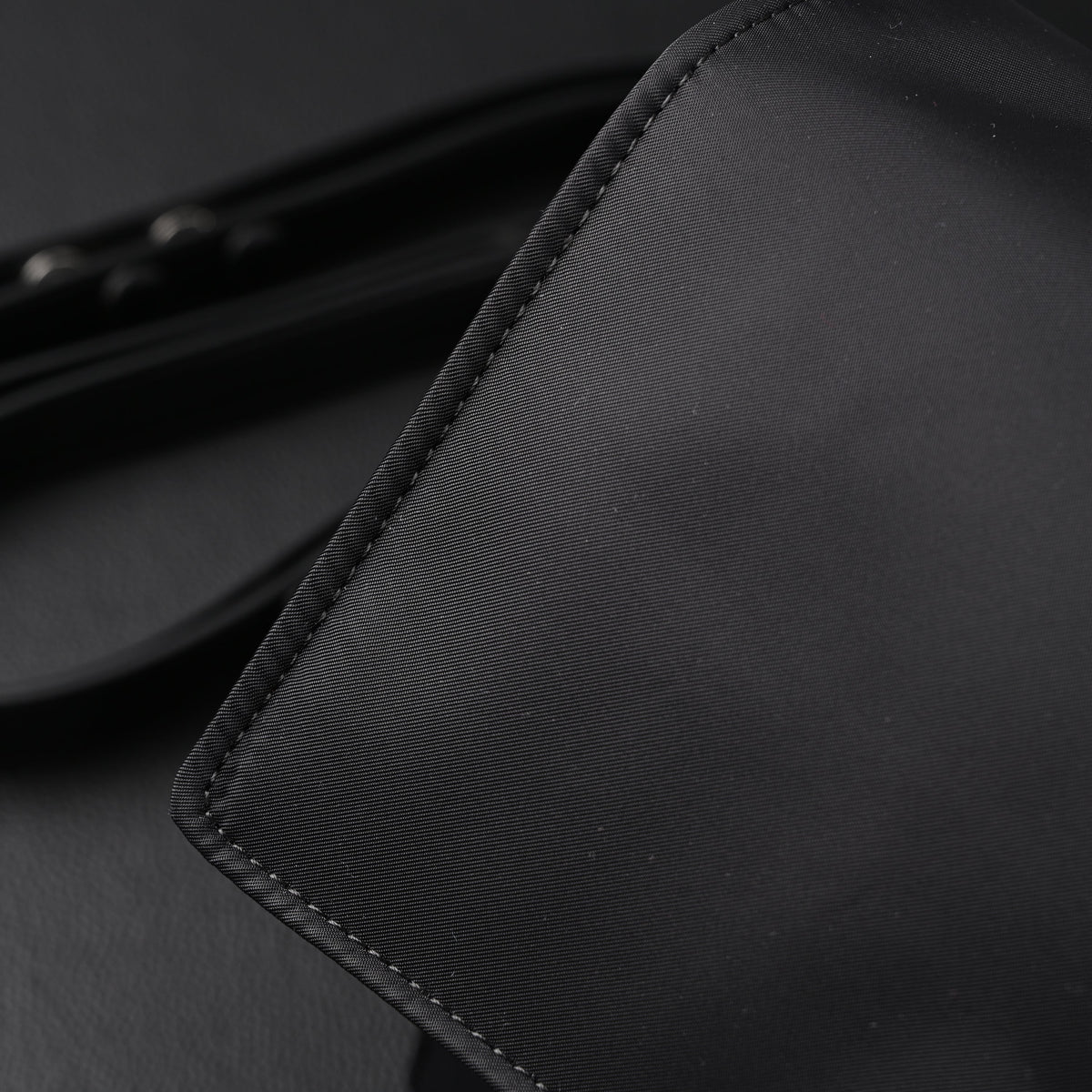 Prada Nylon Black Messenger Bag — view 17