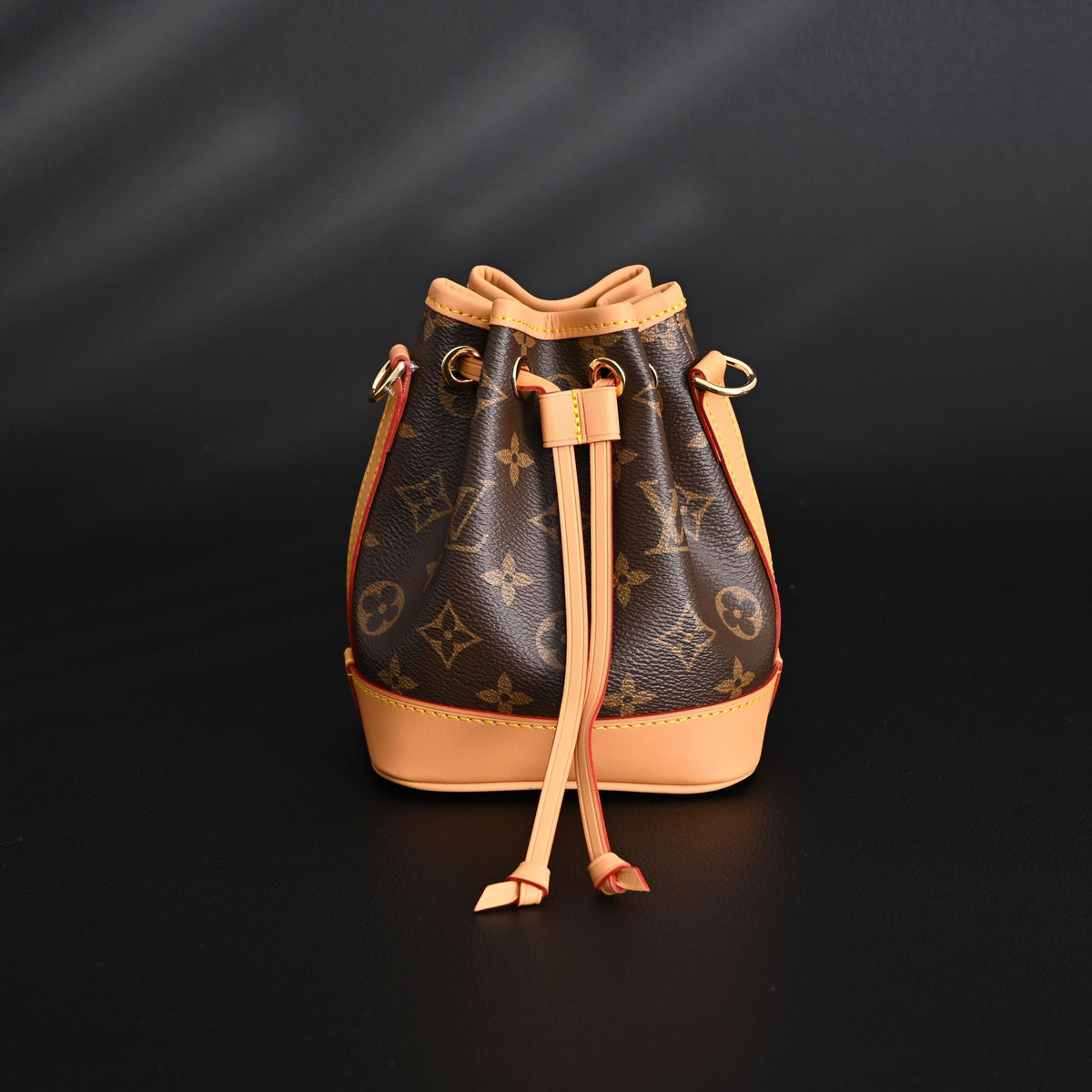 Louis Vuitton Noé Bucket Bag – Monogram Canvas with Natural Leather Trim — view 6