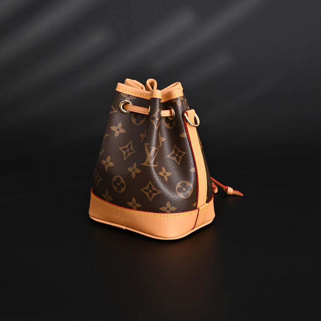 Louis Vuitton Noé Bucket Bag – Monogram Canvas with Natural Leather Trim — view 8