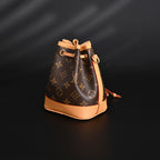Louis Vuitton Noé Bucket Bag – Monogram Canvas with Natural Leather Trim — view 8