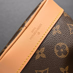 Louis Vuitton Noé Bucket Bag – Monogram Canvas with Natural Leather Trim — view 10
