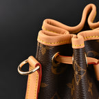 Louis Vuitton Noé Bucket Bag – Monogram Canvas with Natural Leather Trim — view 12