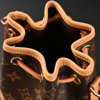 Louis Vuitton Noé Bucket Bag – Monogram Canvas with Natural Leather Trim — view 14