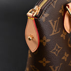 Louis Vuitton Speedy 30 Handbag – Monogram Canvas with Leather Trim — view 22